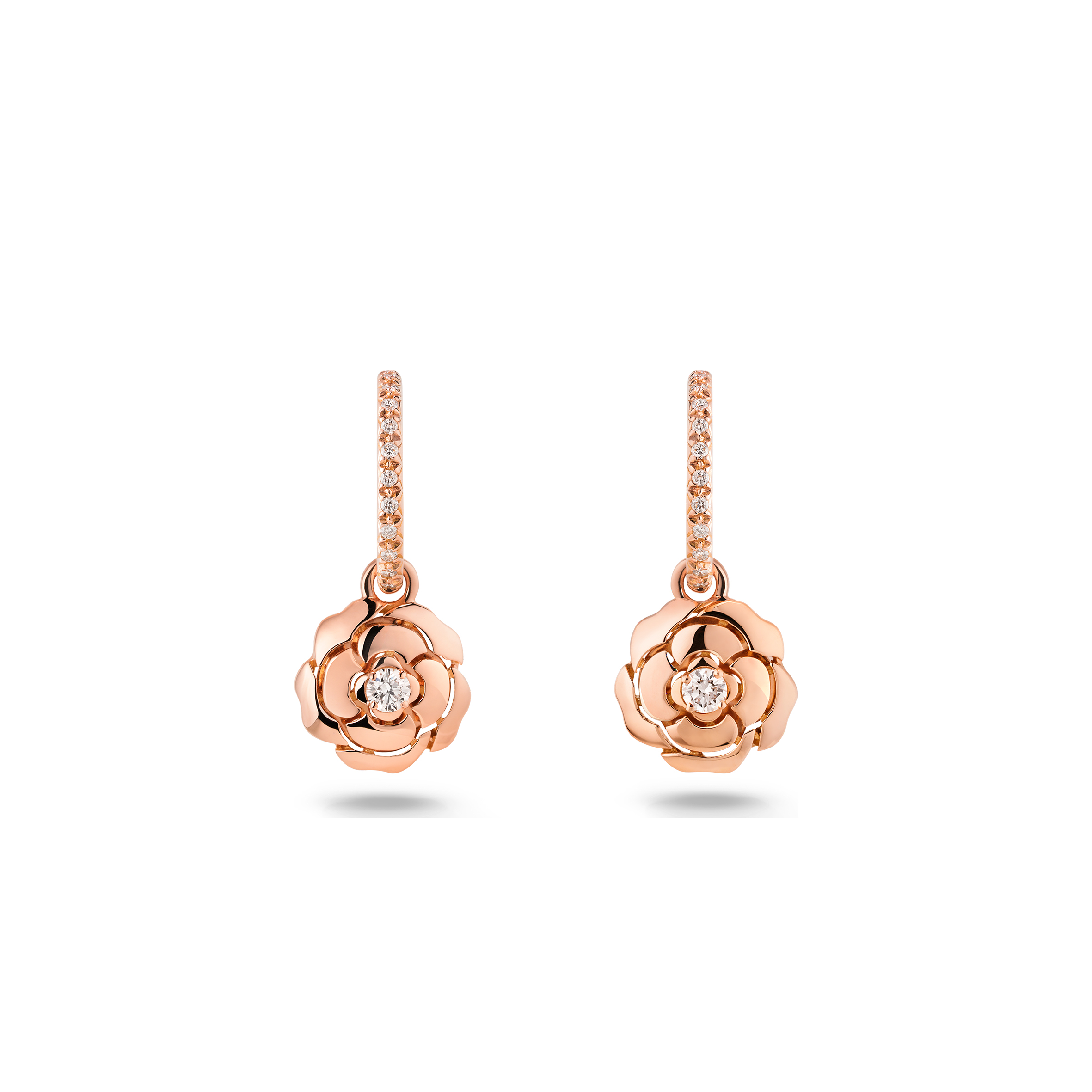 CHANEL EXTRAIT DE CAMÉLIA EARRINGS J11659